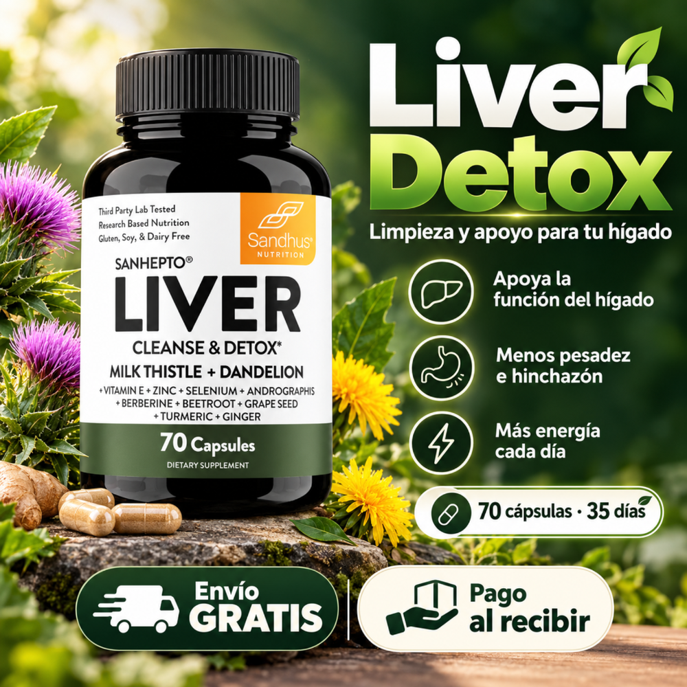 Liver Detox | Limpieza y Apoyo para tu Hígado