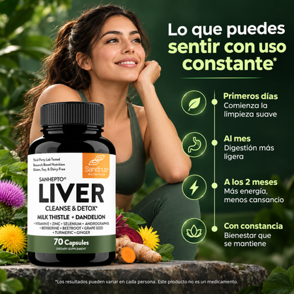 Liver Detox | Limpieza y Apoyo para tu Hígado